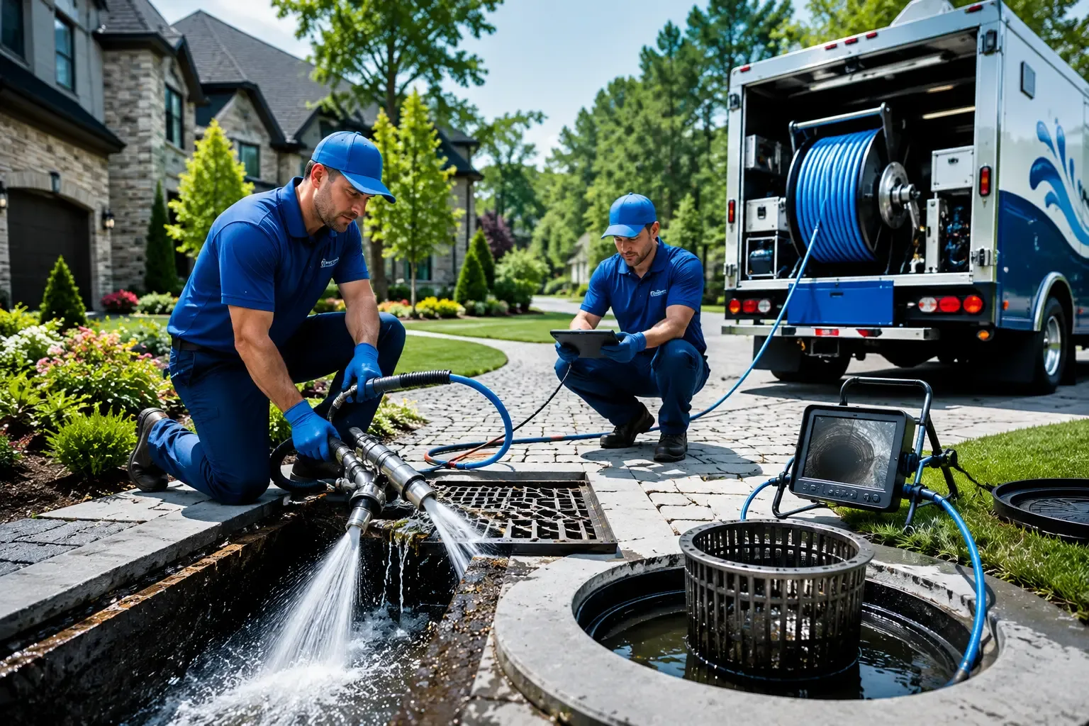 Local outdoor drain cleaning professionals in Buckholts, TX